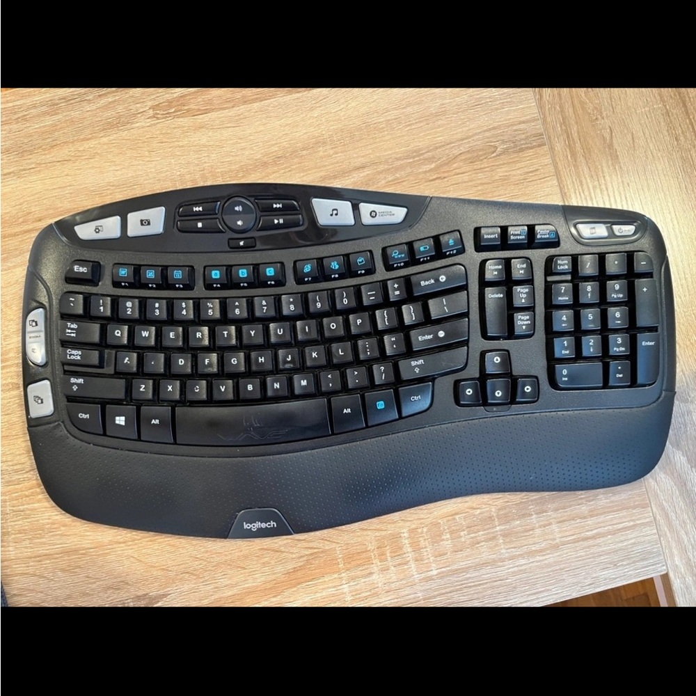 Logitech K350 Wireless Ergonomic Keyboard